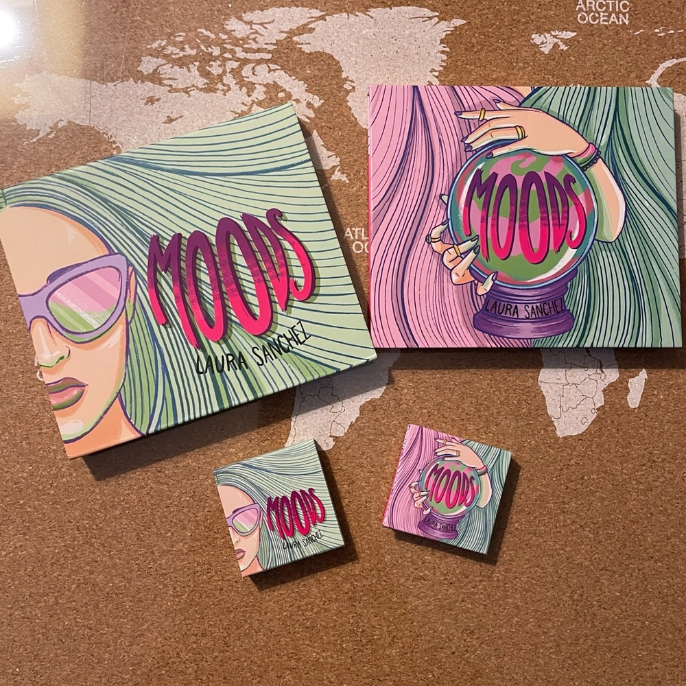 Moods by Laura Sanchez Palette and Individual Eyeshadow